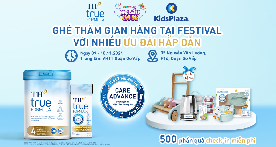 TH true FORMULA đồng hành cùng KidsPlaza tổ chức siêu sự kiện Festival 2024