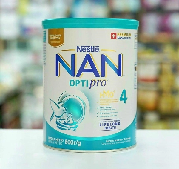 Sữa Nan Nga sản xuất cho thị trường Nga