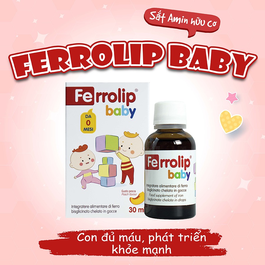 Sắt Ferrolip Baby uống bao lâu thì ngưng-1