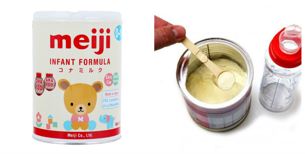 Hướng dẫn cách pha sữa Meiji số 0 Infant Formula 800g cho bé 0-1 tuổi