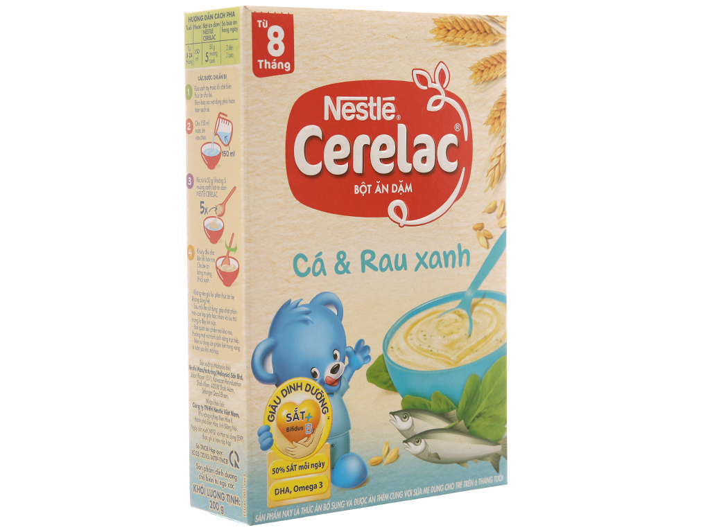 Bột ăn dặm Cerelac - Nestle 