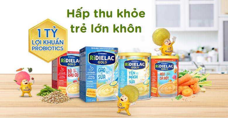 Bột ăn dặm Ridielac có tốt không?